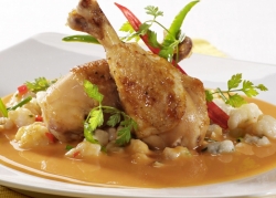 Kuracie stehná na šťave 