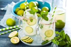 Limetková limonáda 